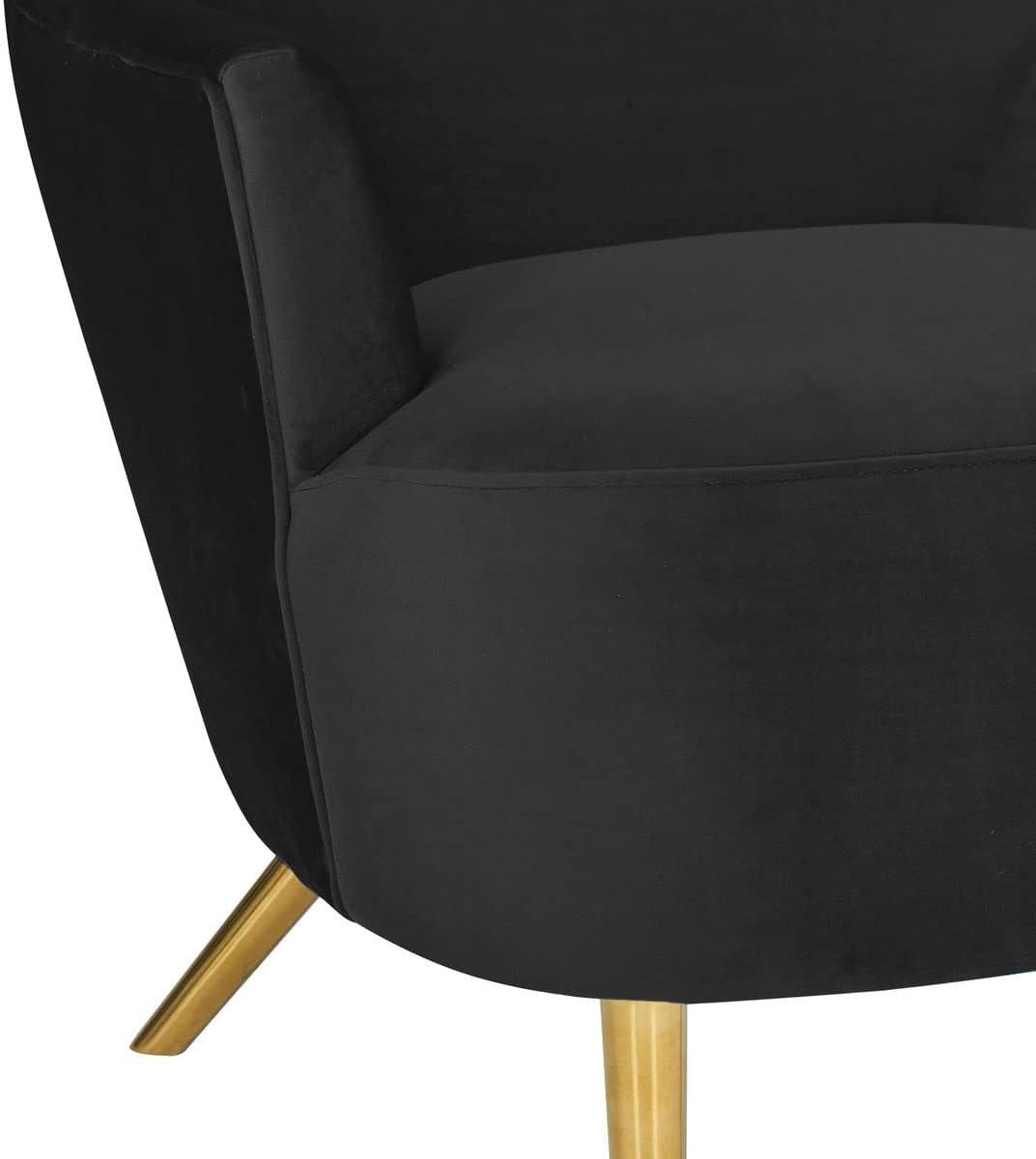 Julia Velvet Wingback Chair