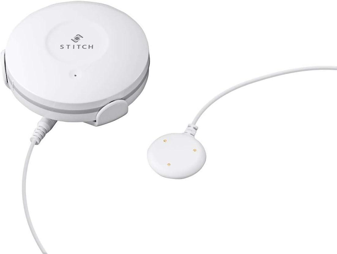 Monoprice Wireless Smart Water Leak/Flood Sensor - White with Probe and Alarm, No Hub Required (Supports IFTTT) - From STITCH Collection