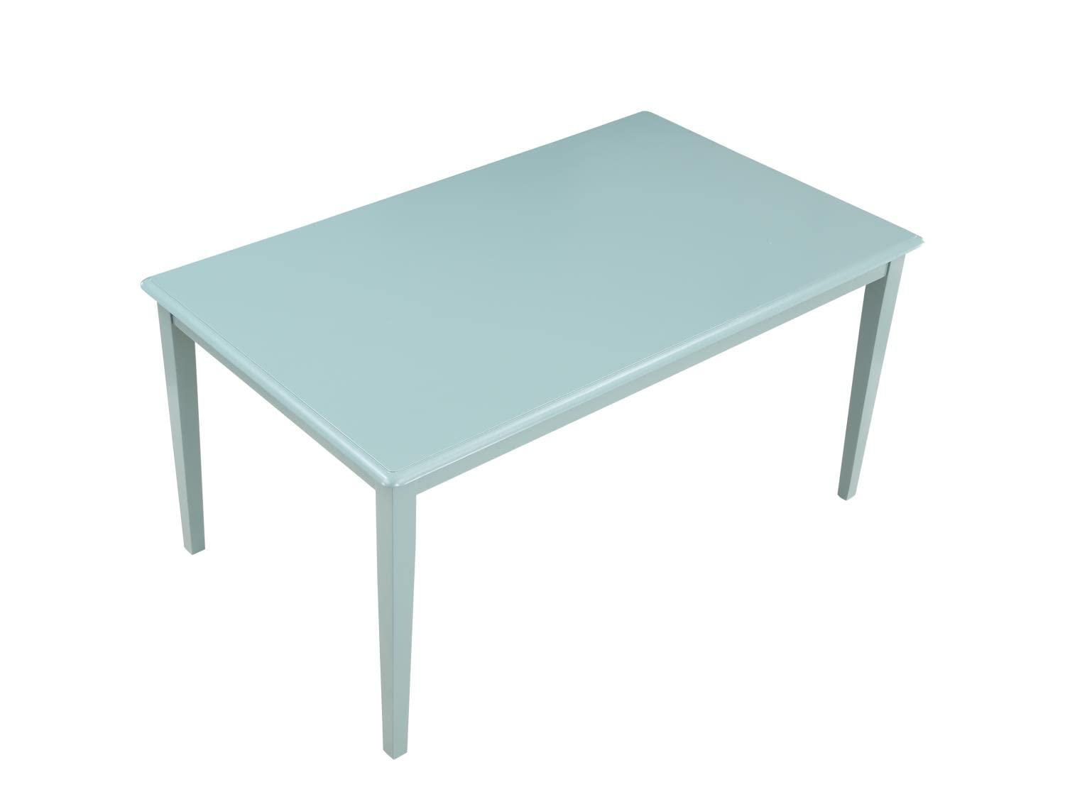 Boraam Shaker Rubberwood Dining Table in Walnut Finish