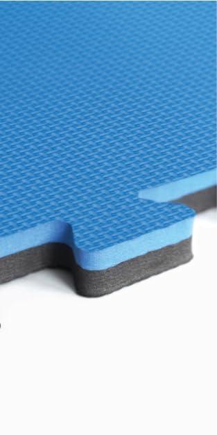 Norsk 24-in W x 24-in L x 0.47-in T Interlocking Foam Gym Floor Tile ( 16-sq ft ) 4 -Pack