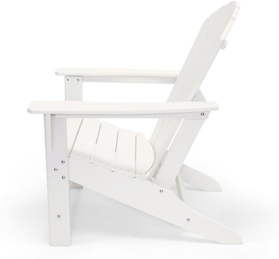 LuXeo Hampton HDPE Outdoor Adirondack Chair , Single