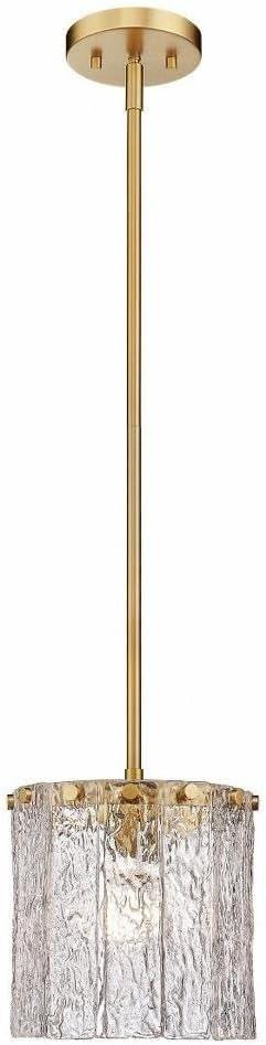 Z-Lite Glacier 1 - Light Pendant in Modern Gold