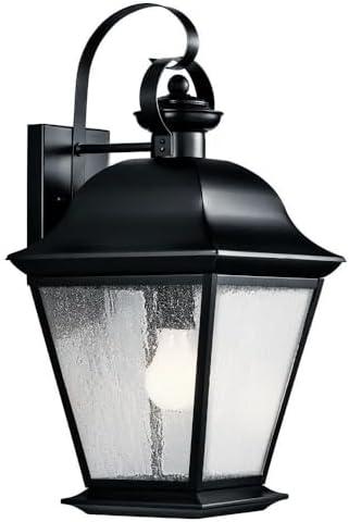 Kichler Lighting Mount Vernon 1 - Light Wall Light in  Black