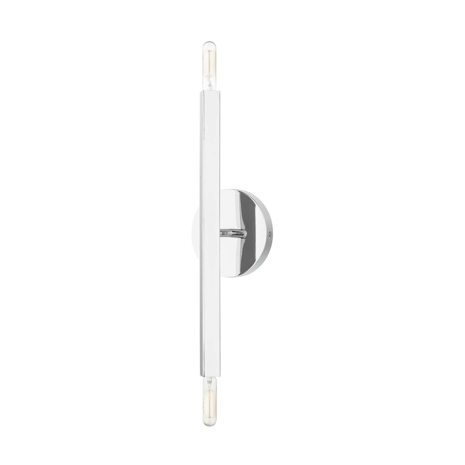 Livex Lighting Moco 2 - Light Wall Light in  Polished Chrome