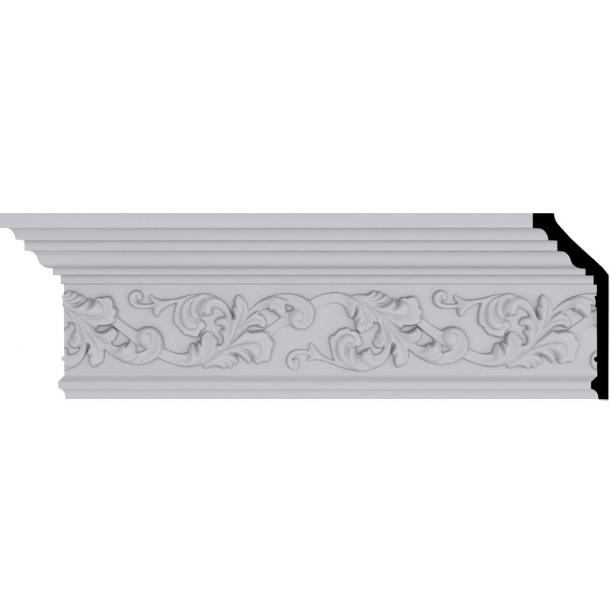 Ekena Millwork 5 1/2"H x 2 1/4"P x 6"F x 94 1/2"L Richmond Crown Moulding