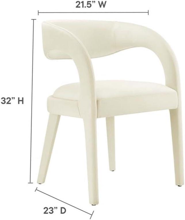 Modway Pinnacle Boucle Upholstered Dining Chair