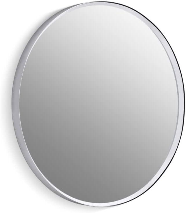 Essential Round Wall Mirror, Bathroom/Vanity Mirror with Frame