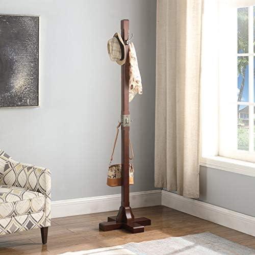 CT17088 Windsor Coat Rack, Walnut 18" W x 18" D x 18" H