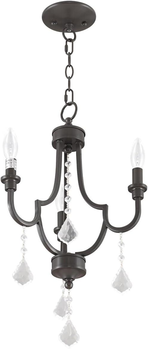 Livex Lighting Glendale 3 - Light Chandelier in  English Bronze