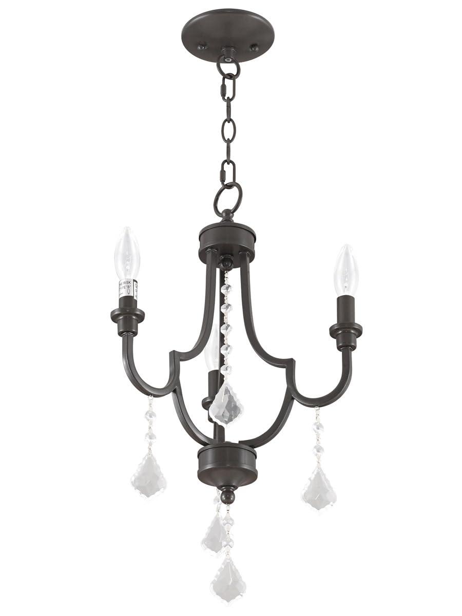 Livex Lighting Glendale 3 - Light Chandelier in  English Bronze