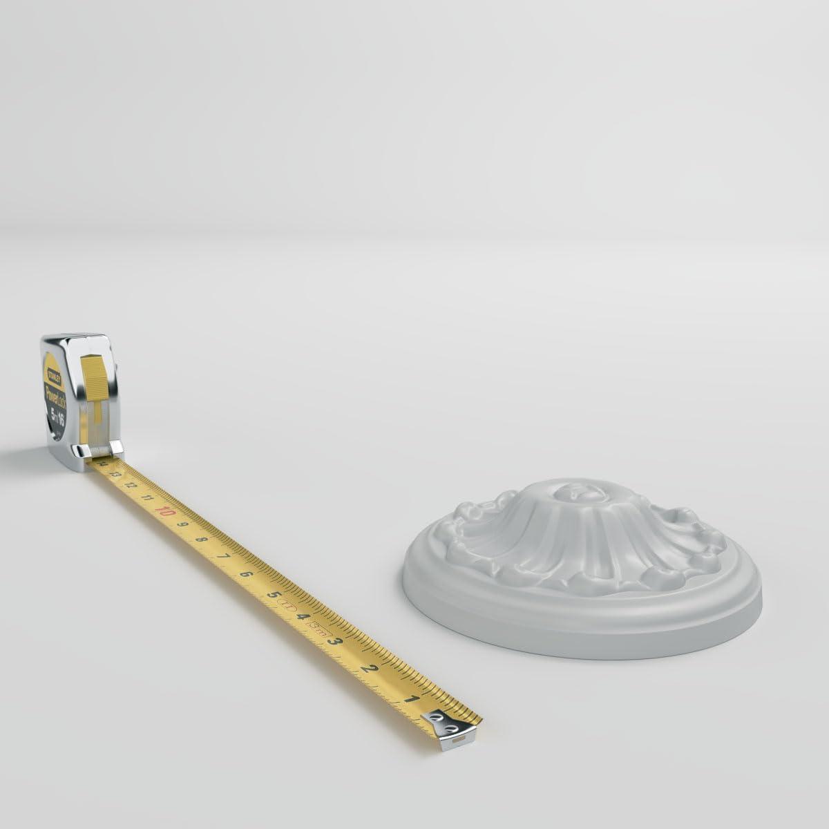 Ekena Millwork Mullin 5 7/8"W x 1 5/8"D Rosette | Wayfair
