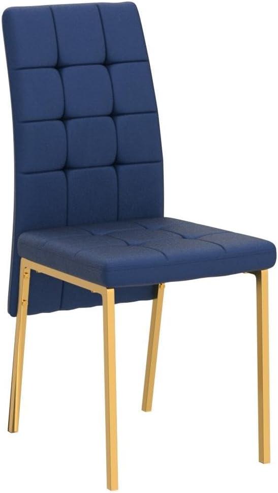 Brooklyn Velvet High Back Side Chair