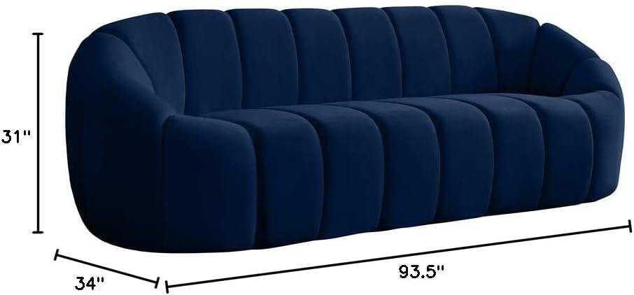 Eliza 94'' Velvet Sofa