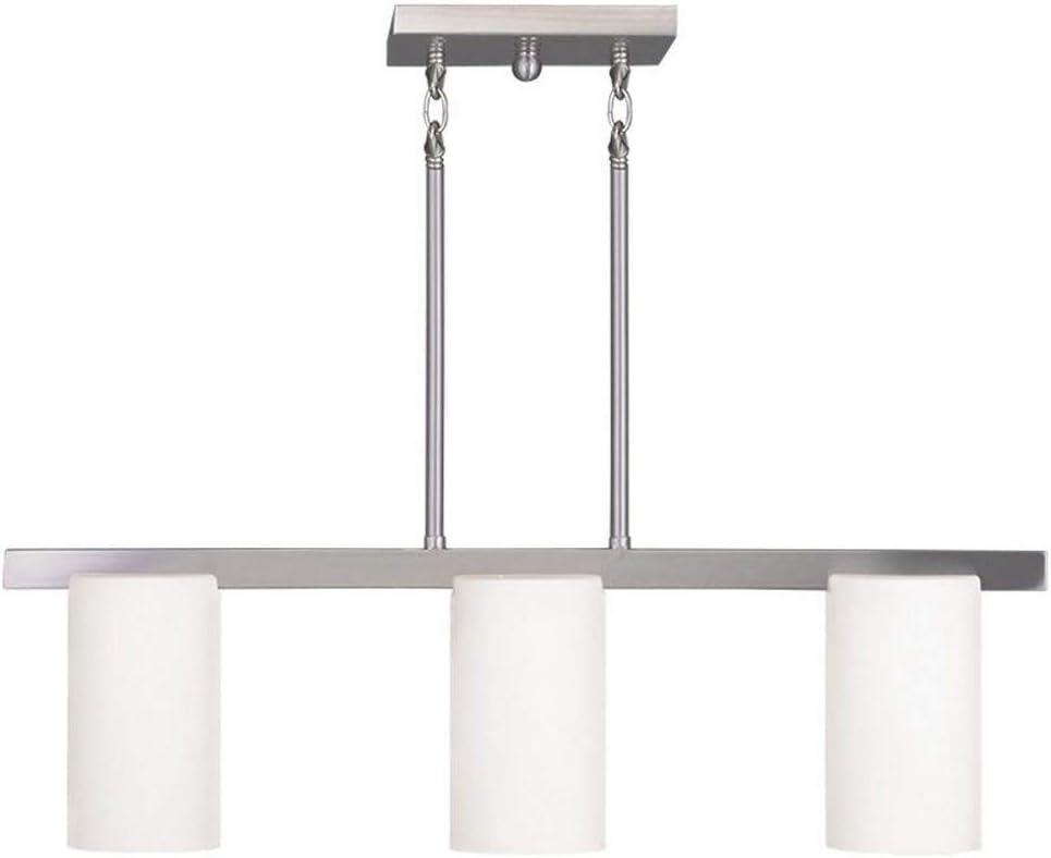 Livex Lighting Astoria 3 - Light Chandelier in  Brushed Nickel