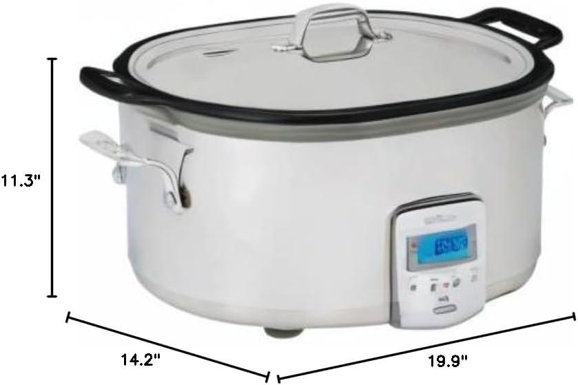 All-Clad © 7-Quart Deluxe Slow Cooker with Aluminum Insert