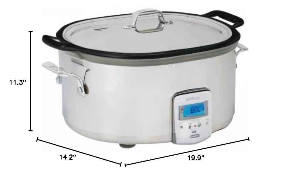 All-Clad © 7-Quart Deluxe Slow Cooker with Aluminum Insert