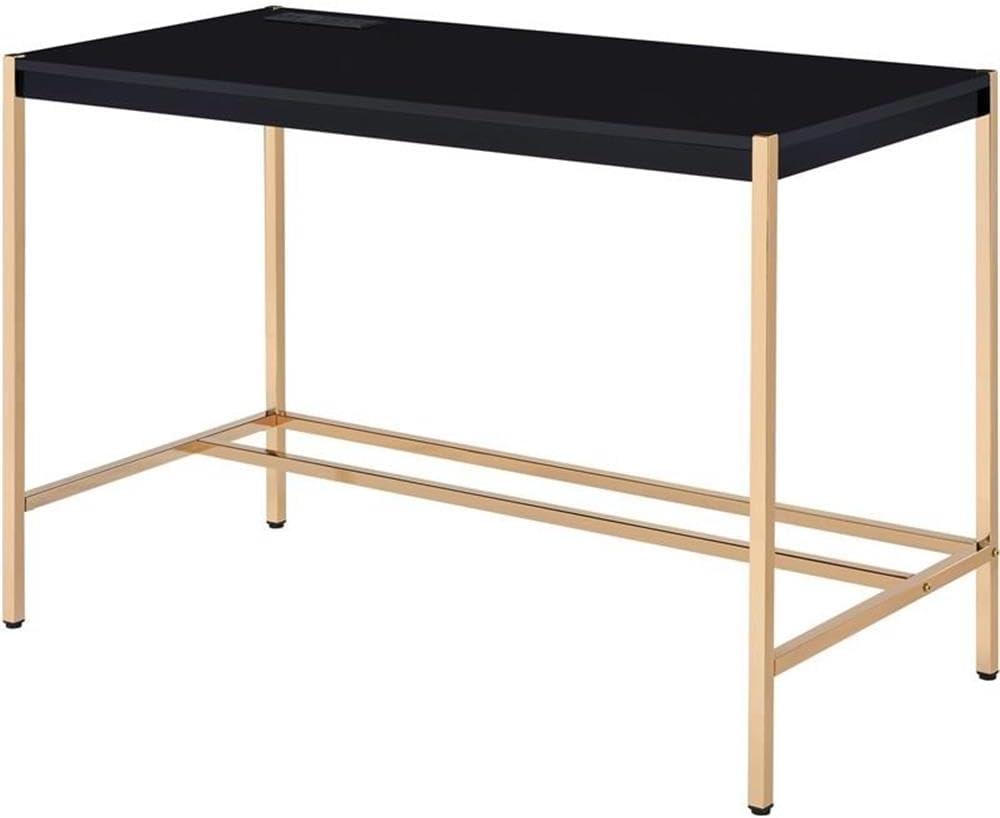 Metal Base Writing Desk