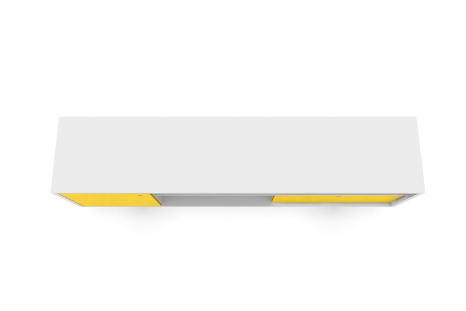 70.86" Mid Century - Modern TV Stand with 4 Shelving Spaces & 1 Drawer, (MHC-202AMC64)