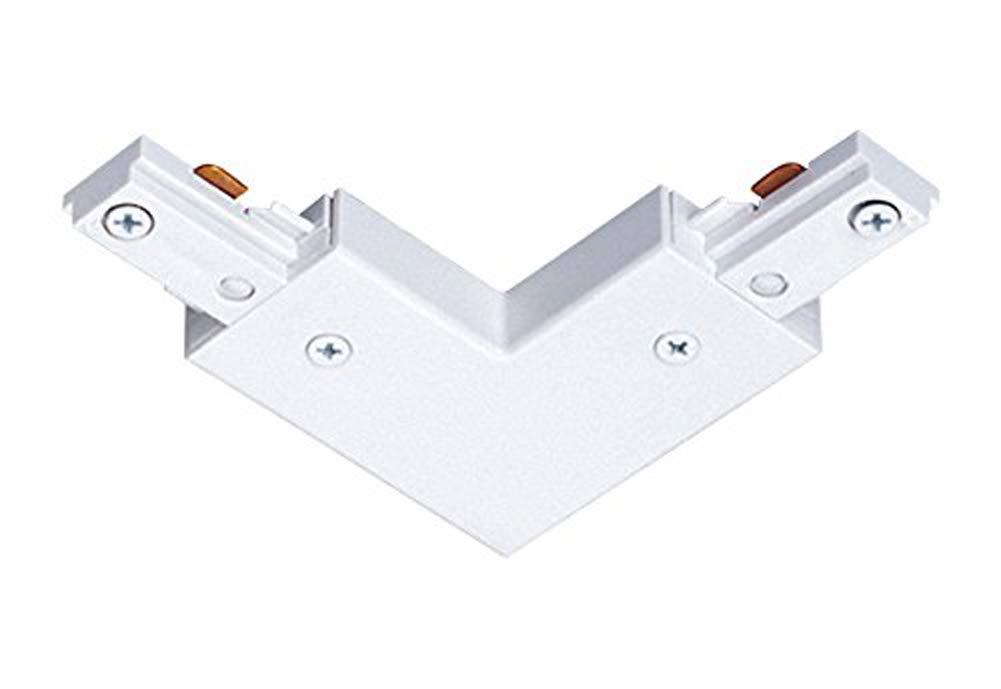 Juno Track Lighting R24WH (R24 WH) Trac Lites Adjustable L Connector, White Color