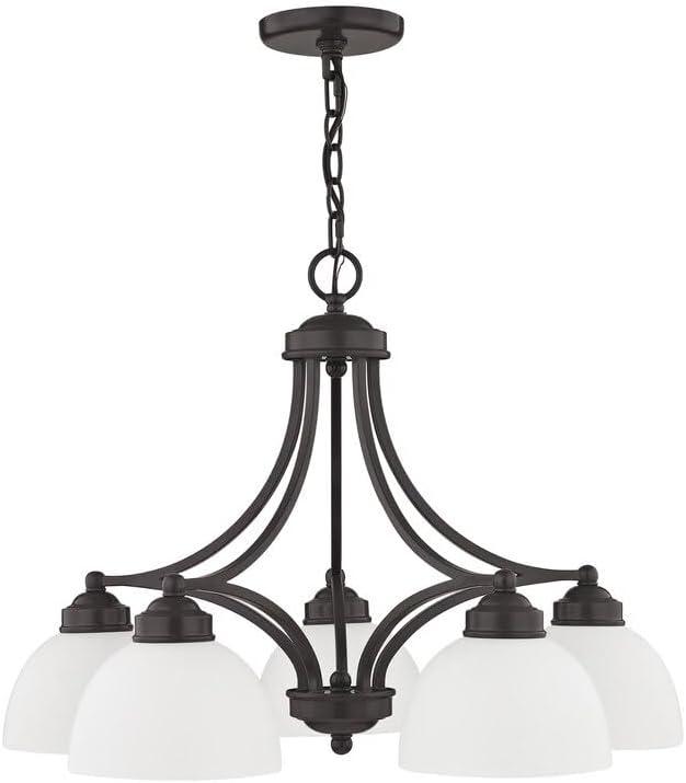 Livex Lighting Somerset 5 - Light Chandelier in  English Bronze