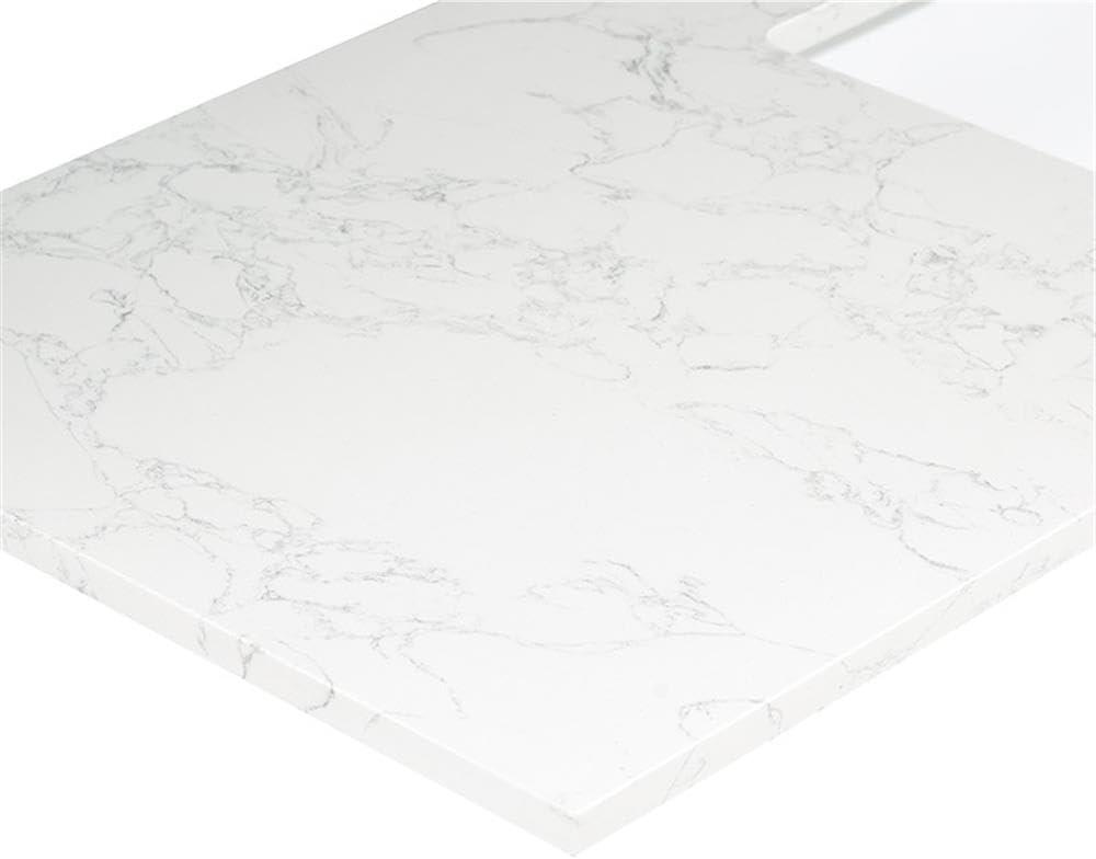 Ceres 37" Engineered Stone Single Bathroom Vanity Top with Sink