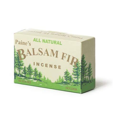 40 Balsam Sticks and Holder - Paine's Fir Balsam Incense