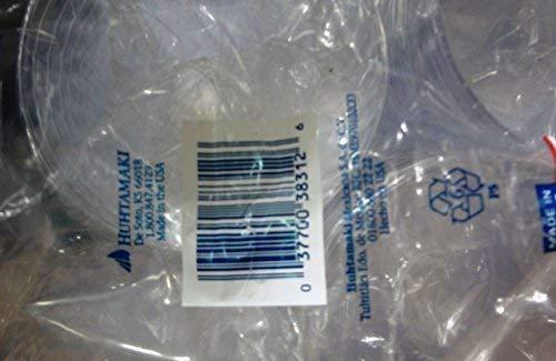 Chinet 9 oz Clear Cut Crystal Plastic Cold Cups, 100 Count