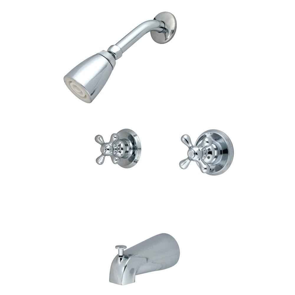 Kingston Brass KB241AX Kingston Brass Victorian Double-Handle Tub and Shower Faucet