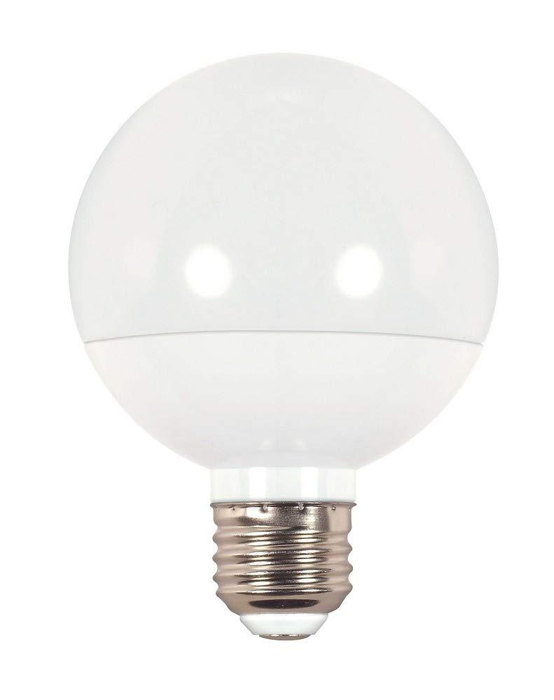 Satco S9203 LED T4 Light Bulb, 6W, 450L, 5000K, 25000 Hour Rating, Natural Light