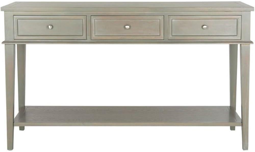 Manelin Console - AMH6641C - Gray - Safavieh Couture