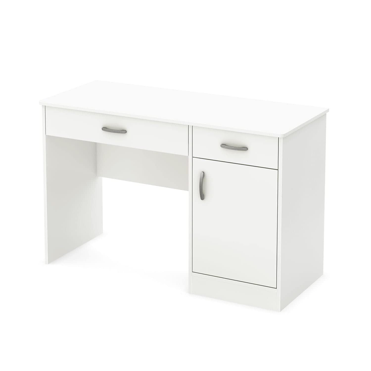 South Shore Axess, Contemporary Desk, Medium Desk White