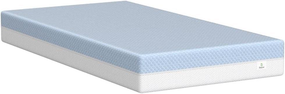 Dourxi Dual Sided Crib and Toddler Mattress, 6 inch 2-in-1 Foam Baby Mattress for Standard Size Crib