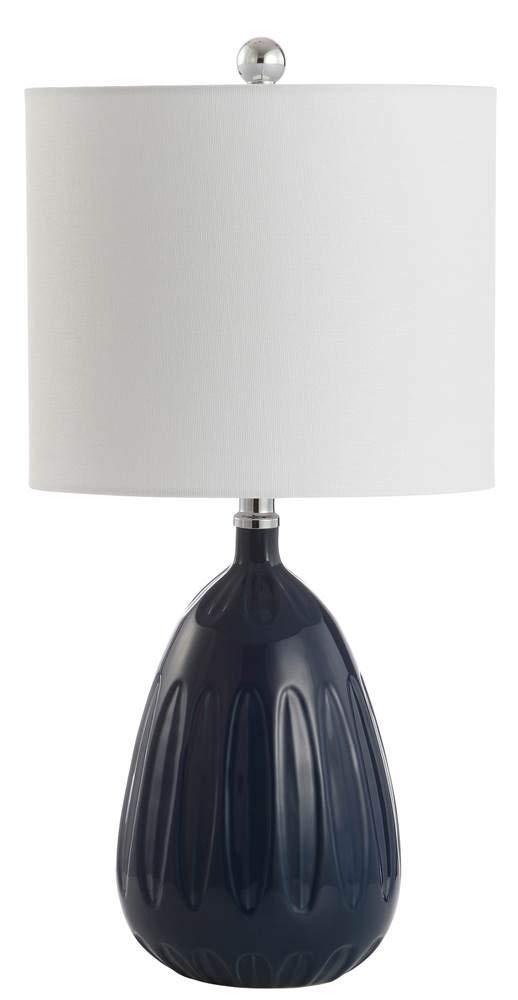 Linnett Table Lamp - 20 Inch Height - TBL4165 - Navy - Safavieh