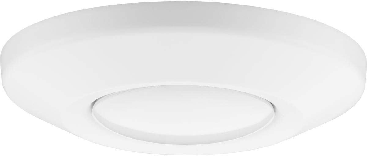 Progress Lighting, Intrinsic Collection, 1-Light Surface Mount, Satin White, Eyeball Downlight