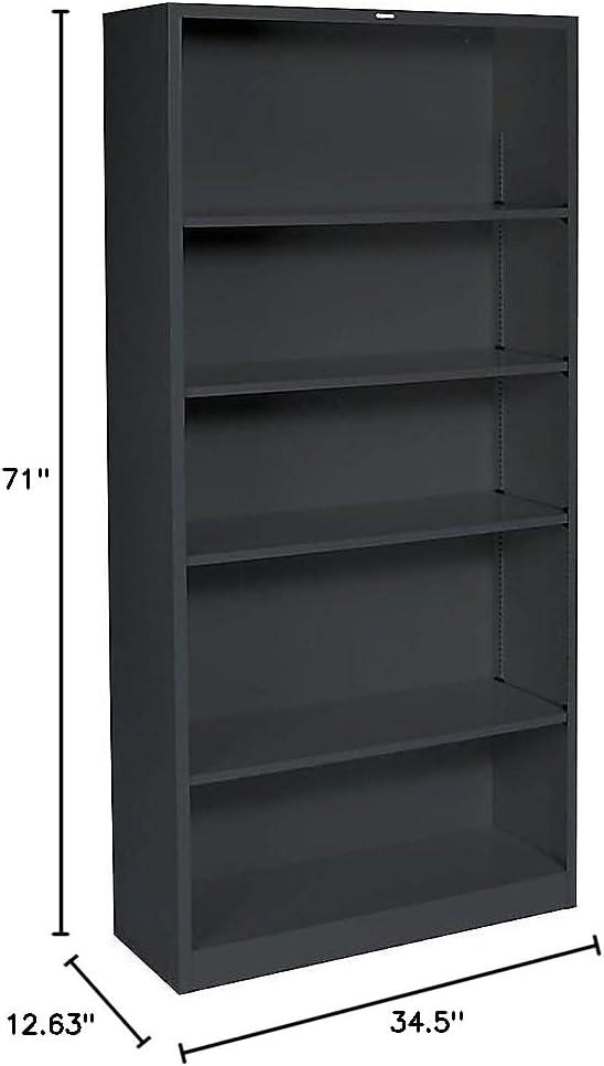 HON 71" H x 34.5" W Steel Standard Bookcase