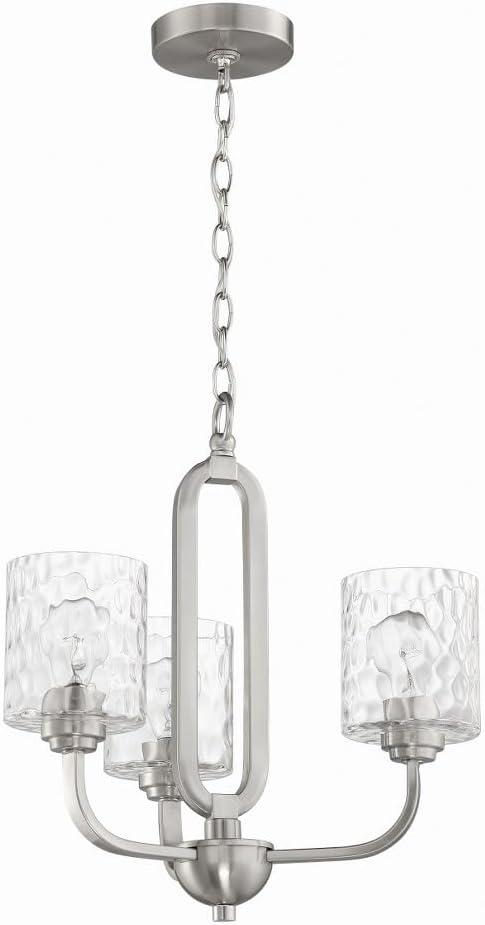 Craftmade Lighting 3 - Light Chandelier in  Brushed Polished Nickel