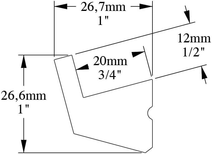 Orac Decor 1'' H x 78.75'' W x 1'' D Plastic Crown (Set of 11)