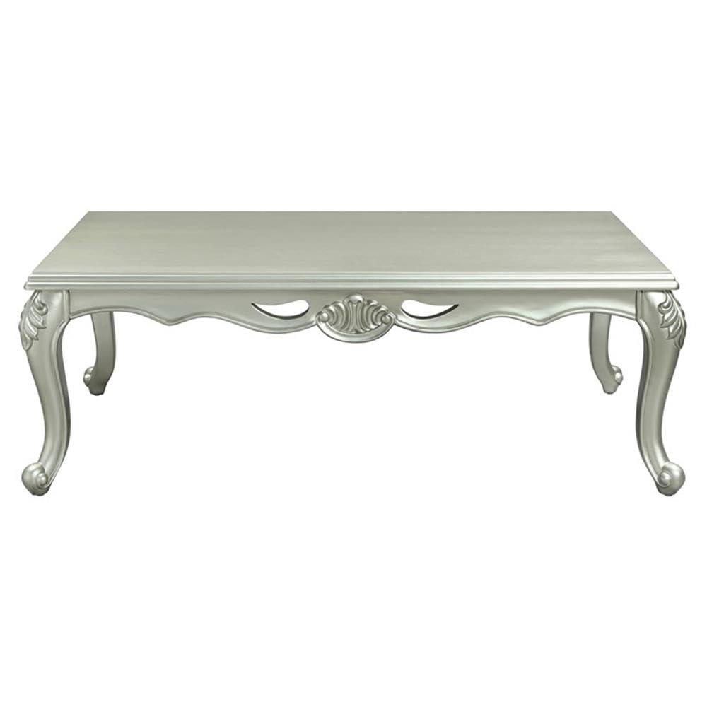 58" Qunsia Coffee Table Champagne Finish - Acme Furniture