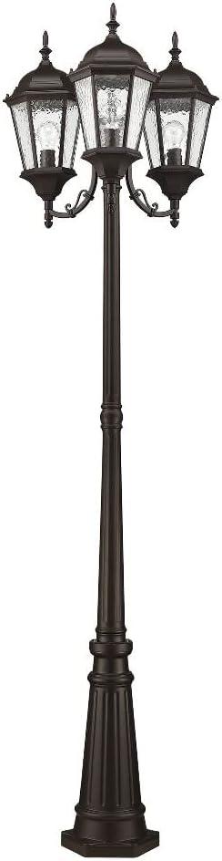 Livex Lighting Hamilton 3 - Light Post Light in  Bronze