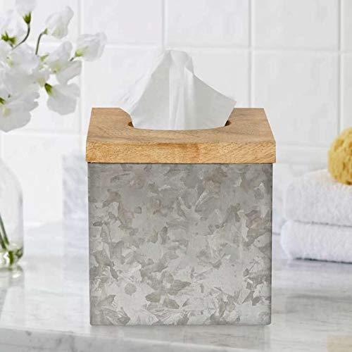 nu steel Confetti collection Tissue Box Cover Perfect For Home & Bathroom Accessories