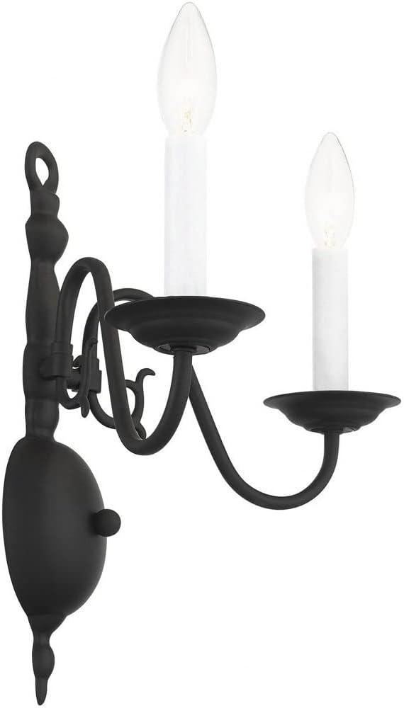 Livex Lighting Williamsburgh 2 - Light Wall Light in  Polished Brass