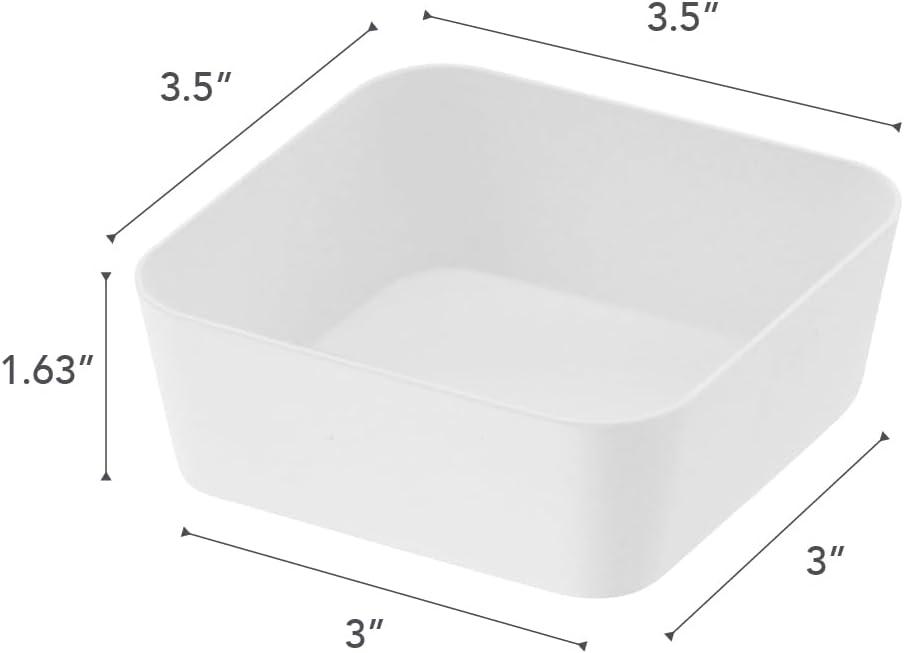 Yamazaki Home Space Saving Vanity Tray, Square, Steel, Small