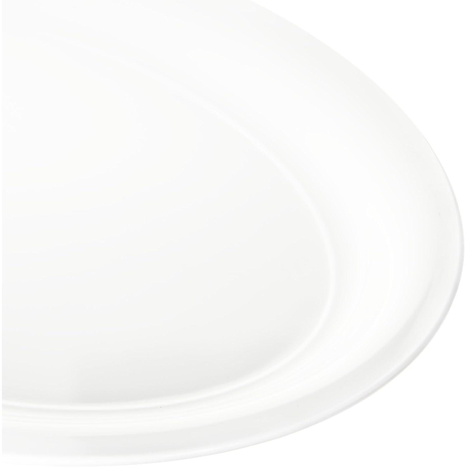 Carlisle 4384002 21 x 15" White Catering Platter"