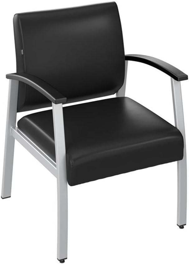 Vinyl Seat Waiting Room Chair with Metal Frame