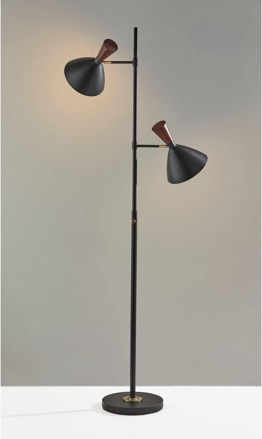 Ravenna Metal 2-Light Floor Lamp (67")