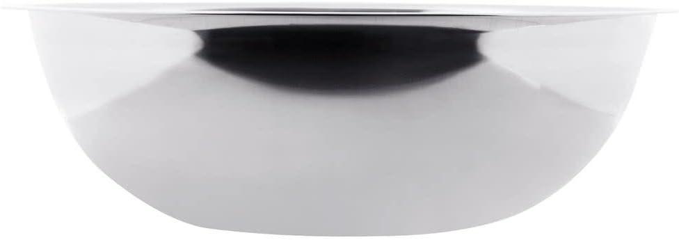 QLFSCXG Big Promotion 30oz Stainless Steel Bowl -Stainless Steel Mixing Basin, Nesting Bowls for Meal Prep, Serving, Baking, Heavy Duty Deeper Edge Mirror Finish Dishwasher Safe Bowl Silver