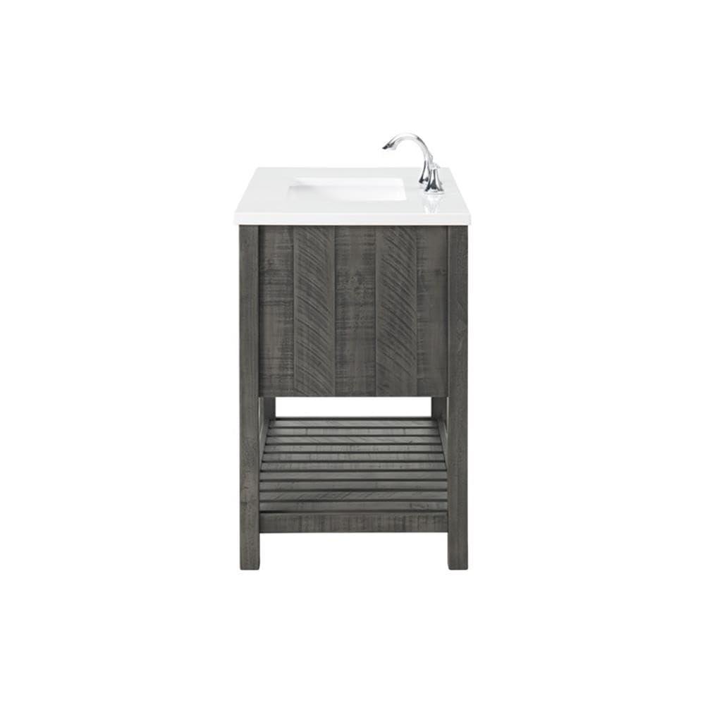 Martin Svensson Home Monterey 37" Wood Single Bathroom Vanity Gray