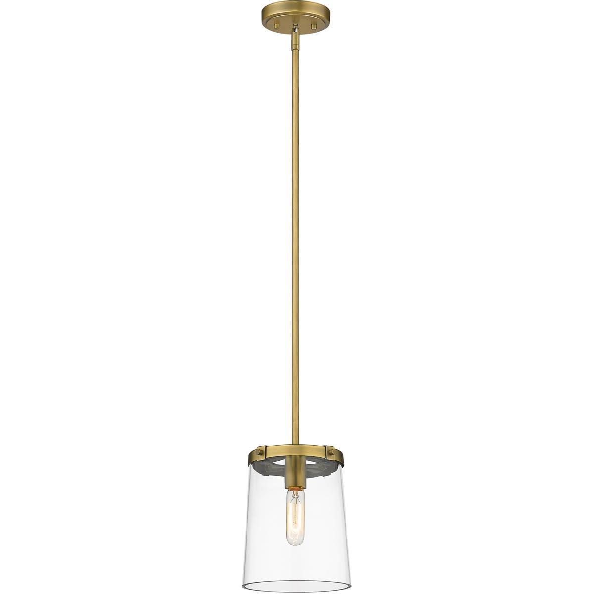 Z-Lite Callista 1 - Light Pendant in  Rubbed Brass