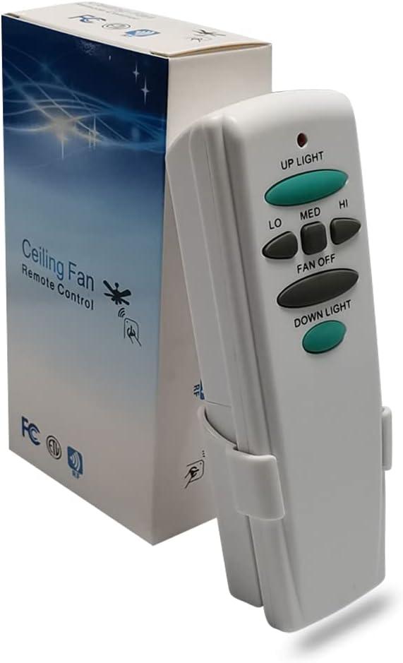 Hampton Bay UC7078T Replacement for Ceiling Fan Remote UC7078T with Up Down Light, L3H2010FANHD Fan-HD Fan-HD6 (Remote Only)