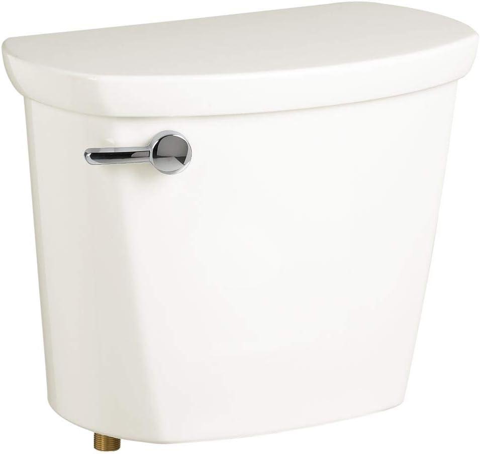 White Porcelain Single Flush Toilet Tank with Locking Device